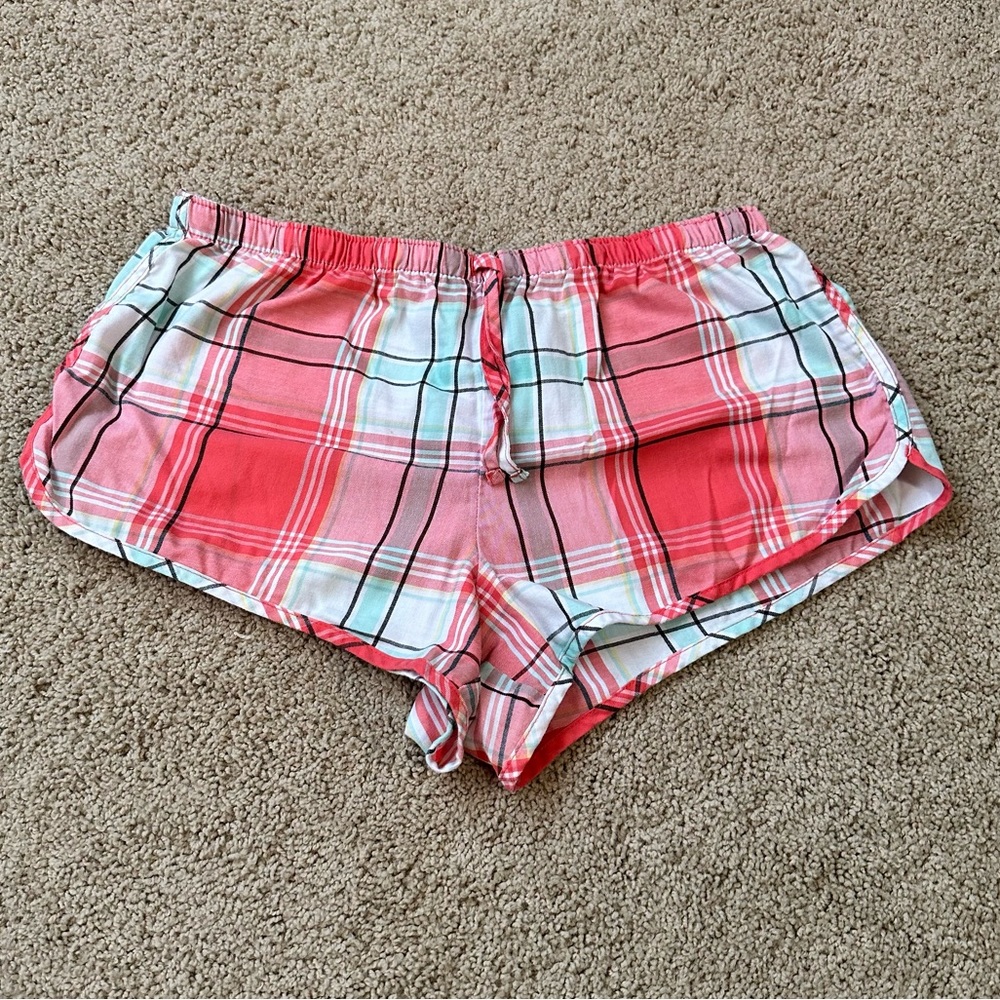 Plaid Sleep Shorts